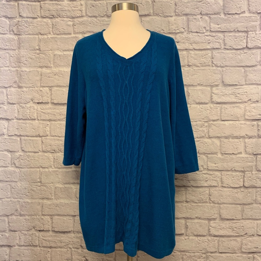 Catherine’s V-Neck Lightweight Cotton Sweater